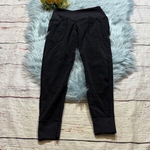 Zella Black Spacedye Joggers sz S